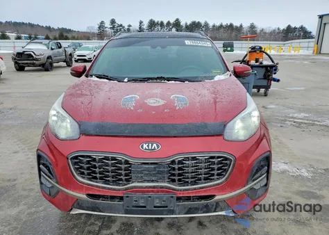 2020 Kia Sportage Sx Turbo z USA, uszkodzony, nr VIN KNDPRCA66L7632148